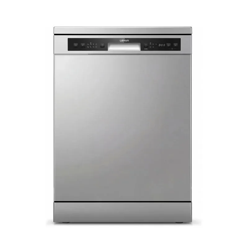 Levon Dishwasher 60 cm, 13 Place Settings, 6 Programmes, Digital – Silver
