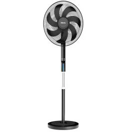 Mienta NeoAir Stand Fan 18" with Remote, 7 Blades – Black