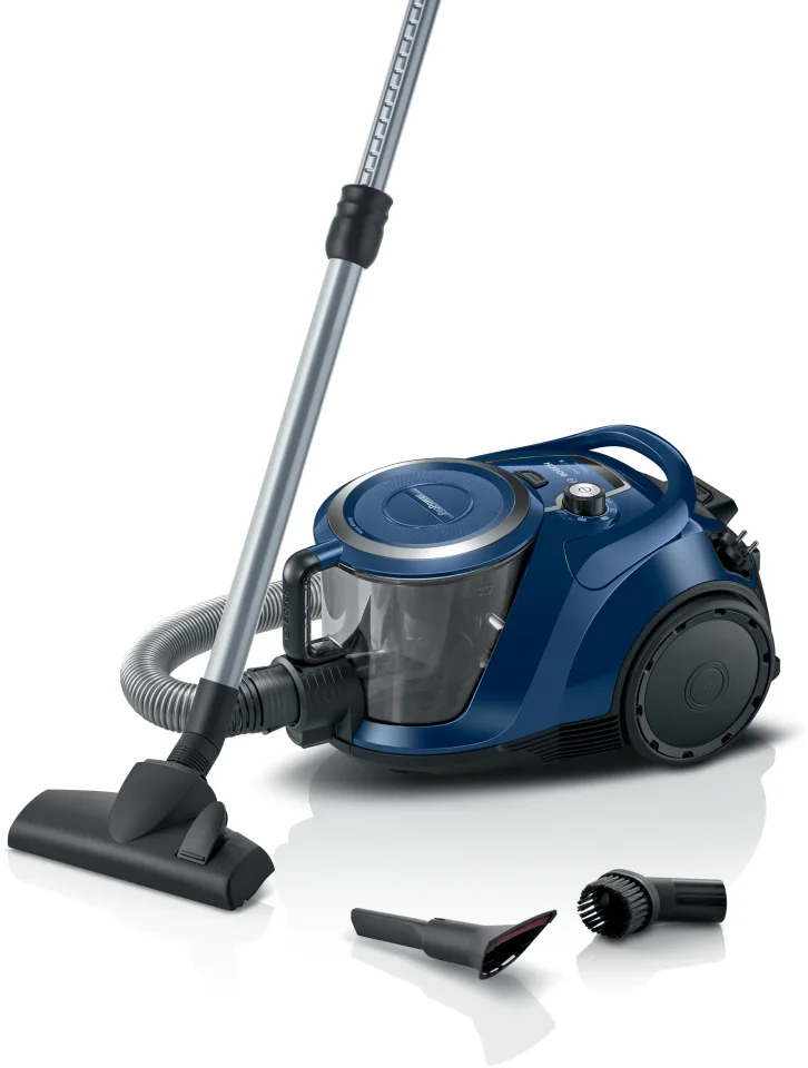 Bosch Series 6 Bagless Canister Vacuum Cleaner, 2000 W – Blue