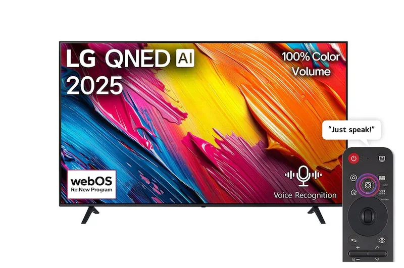 LG 55 inch QNED 4K Smart TV QNED70 (2025)