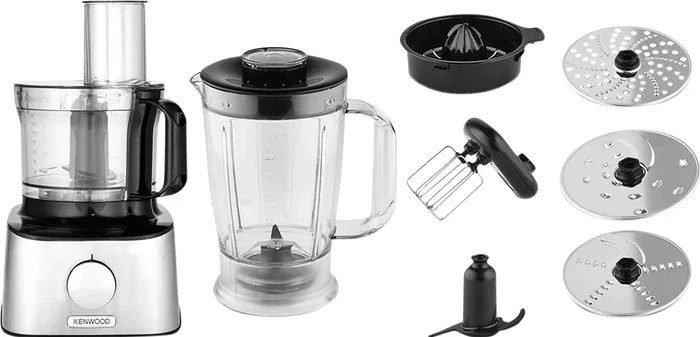 Kenwood MultiPro Compact Food Processor 800 W – Silver