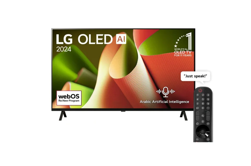 LG 55 inch OLED 4K Smart TV B4 (2024)