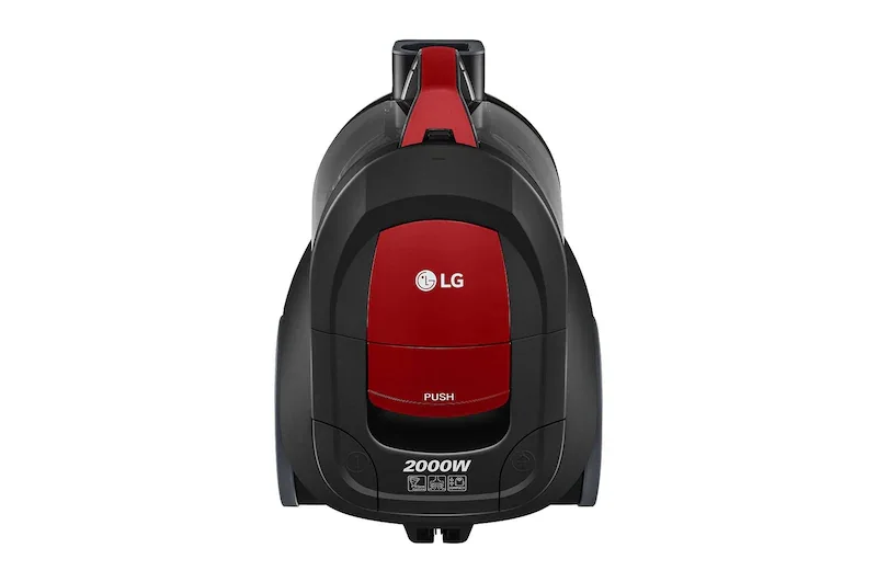 LG Bagless Canister Vacuum Cleaner, 2000 W, 1.3 L – Red