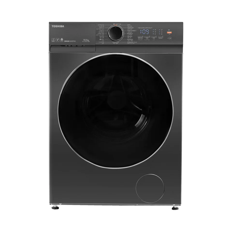 Toshiba 10.5 kg Morandi Gray Front Load Washer with Ultra Fine Bubble and Aroma+